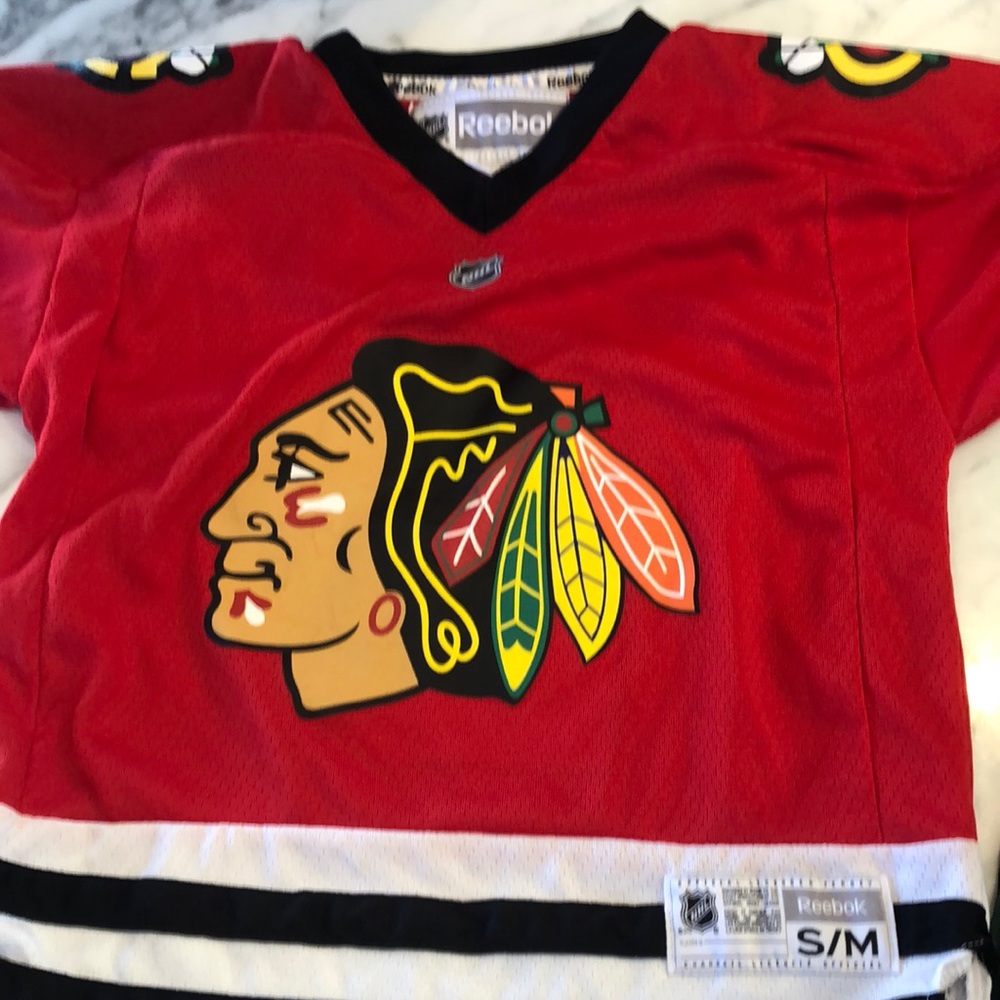 Blackhawk kids jersey